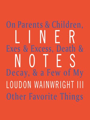 Liner Notes - Audiobook